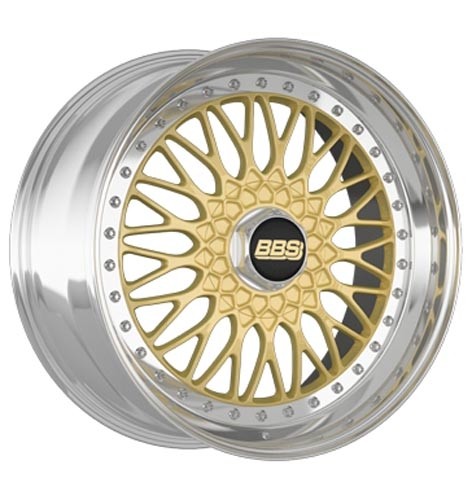 BBS Super RS gold diamant-gedreht 8,5x19 5x112 ET48