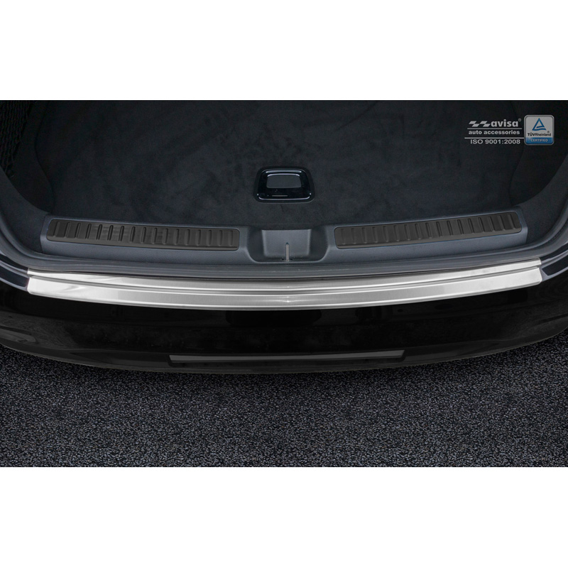 RVS Achterbumperprotector Mercedes GLC 2016- 'Ribs'