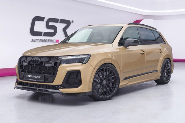 Voorspoiler Bekerspoilerlip Audi Q7 S-Line / SQ7 4M - Glans Zwart