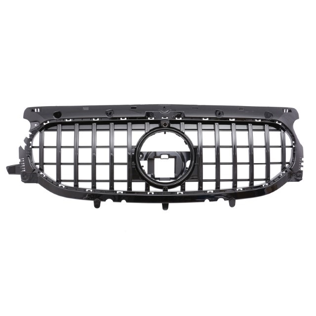 Grill Mercedes GLA H247 GT Look Glans Zwart