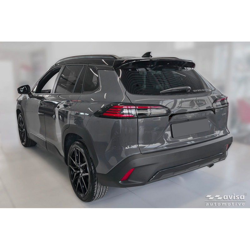 Avisa Zwart Chroom RVS Kofferbak Sierlijst  Toyota Corolla Cross 2020-2025 & Facelift 2025-