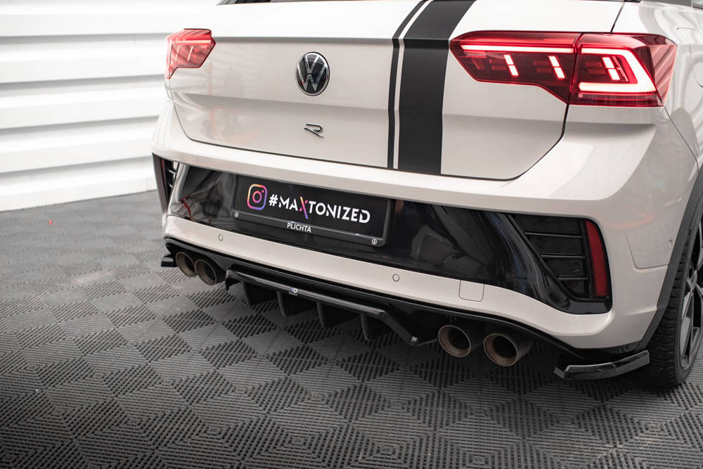 Diffuser Volkswagen T-Roc R FL Maxton Glans Zwart