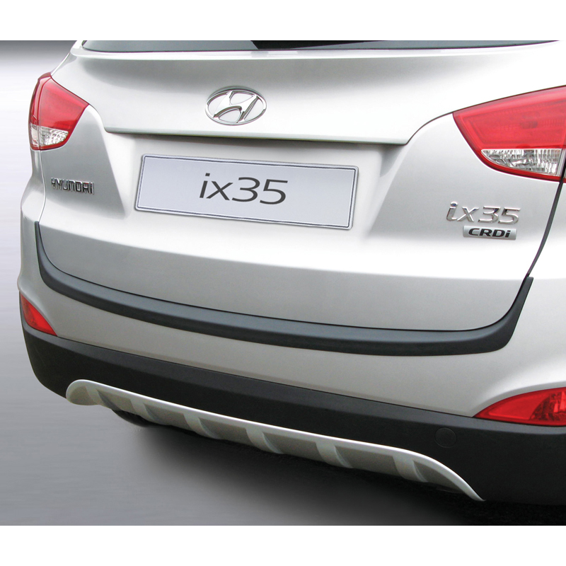 Achterskirt (Diffuser) Hyundai ix35 3/2010- Zilver (ABS)