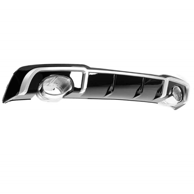 Audi A3 8V Sedan Facelift (2012-up) Achterbumper Diffuser + Tips