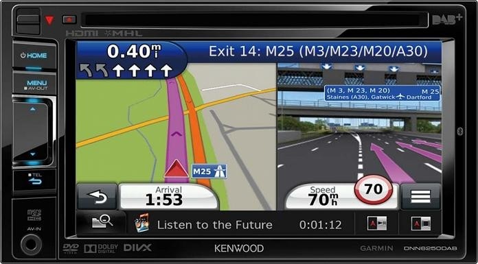 Kenwood Radio Navigatie DNN6250DAB