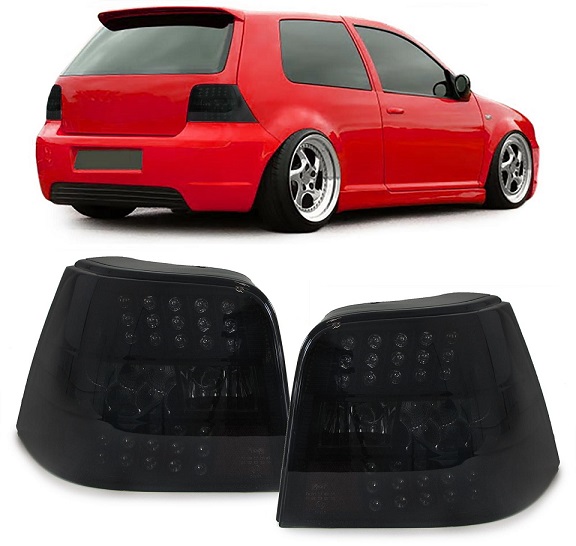 Luces traseras VW Golf IV LED old-skool humo