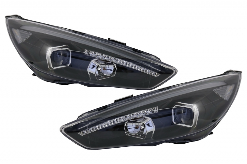 Koplampen Ford Focus 14-18 LED Tube
