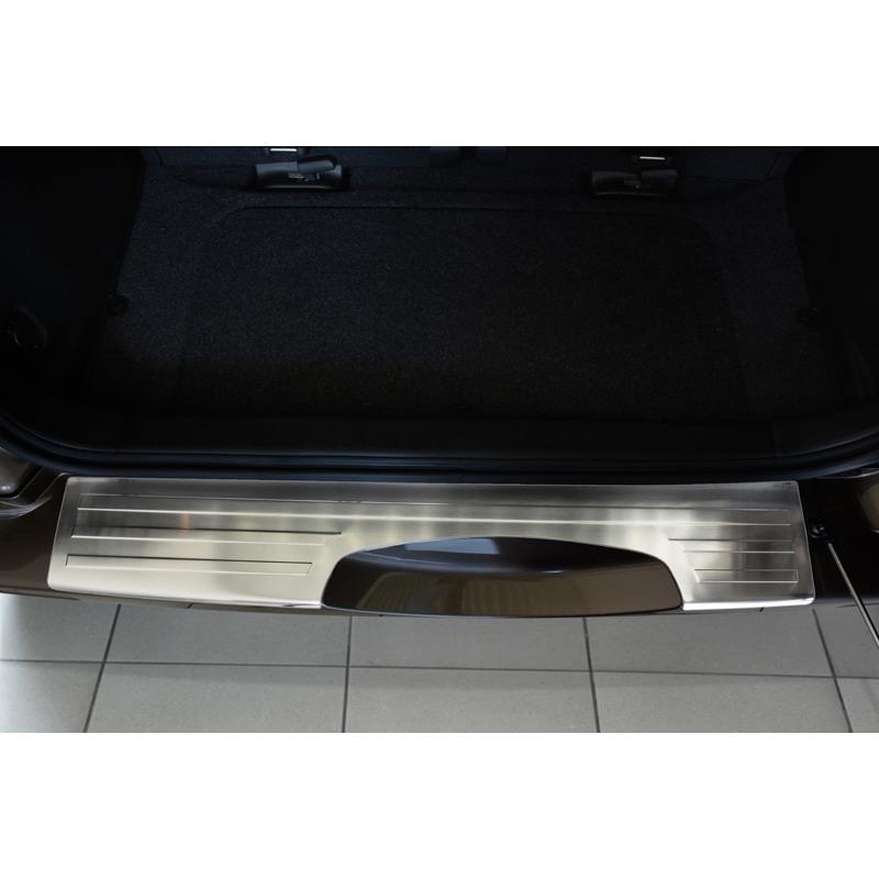 RVS Achterbumperprotector  Suzuki Grand Vitara II 5 deurs 2006- (met reservewiel)