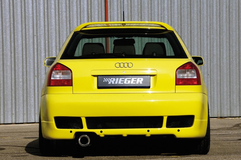 Achterbumper Audi S3 met PDC ABS Rieger