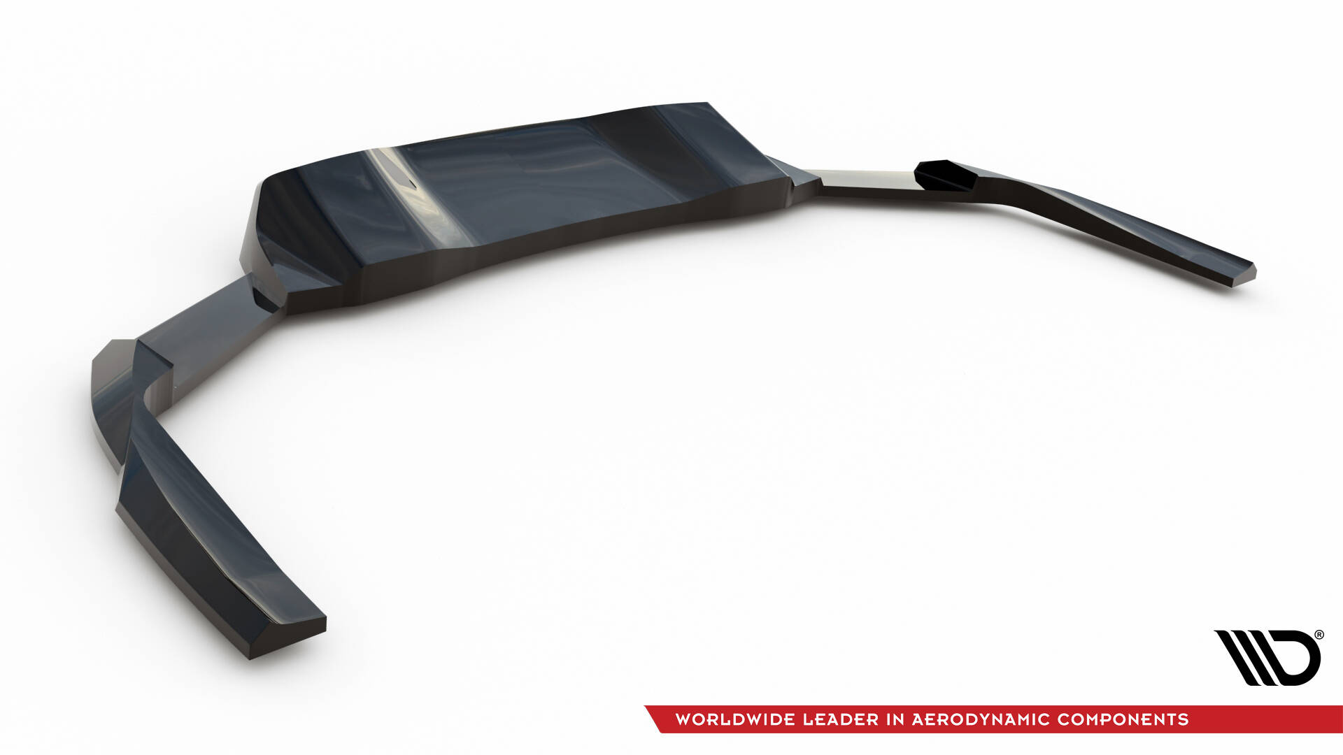 Achter Diffuser Ford Mustang GT MK7 Maxton Glanzend zwart
