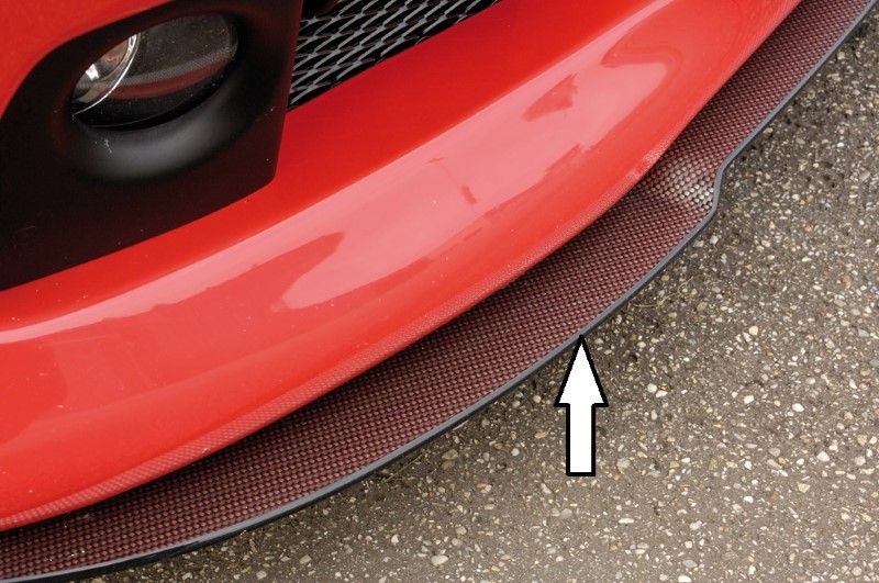 Spoilerzwaard voor Voorbumper Audi S3 ABS Rieger