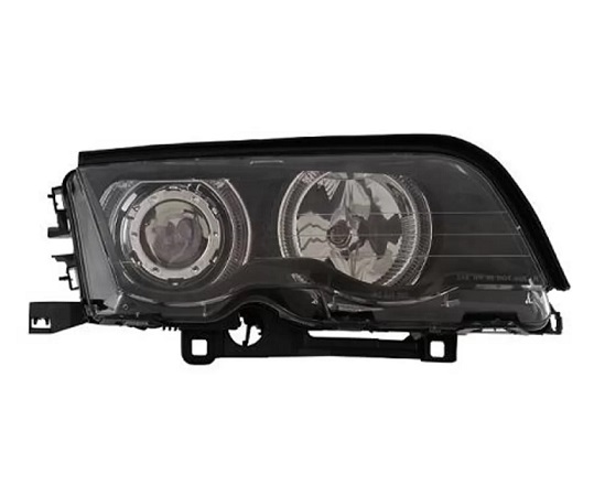 Faros BMW E46 coupe/cabrio Angel Eyes negro
