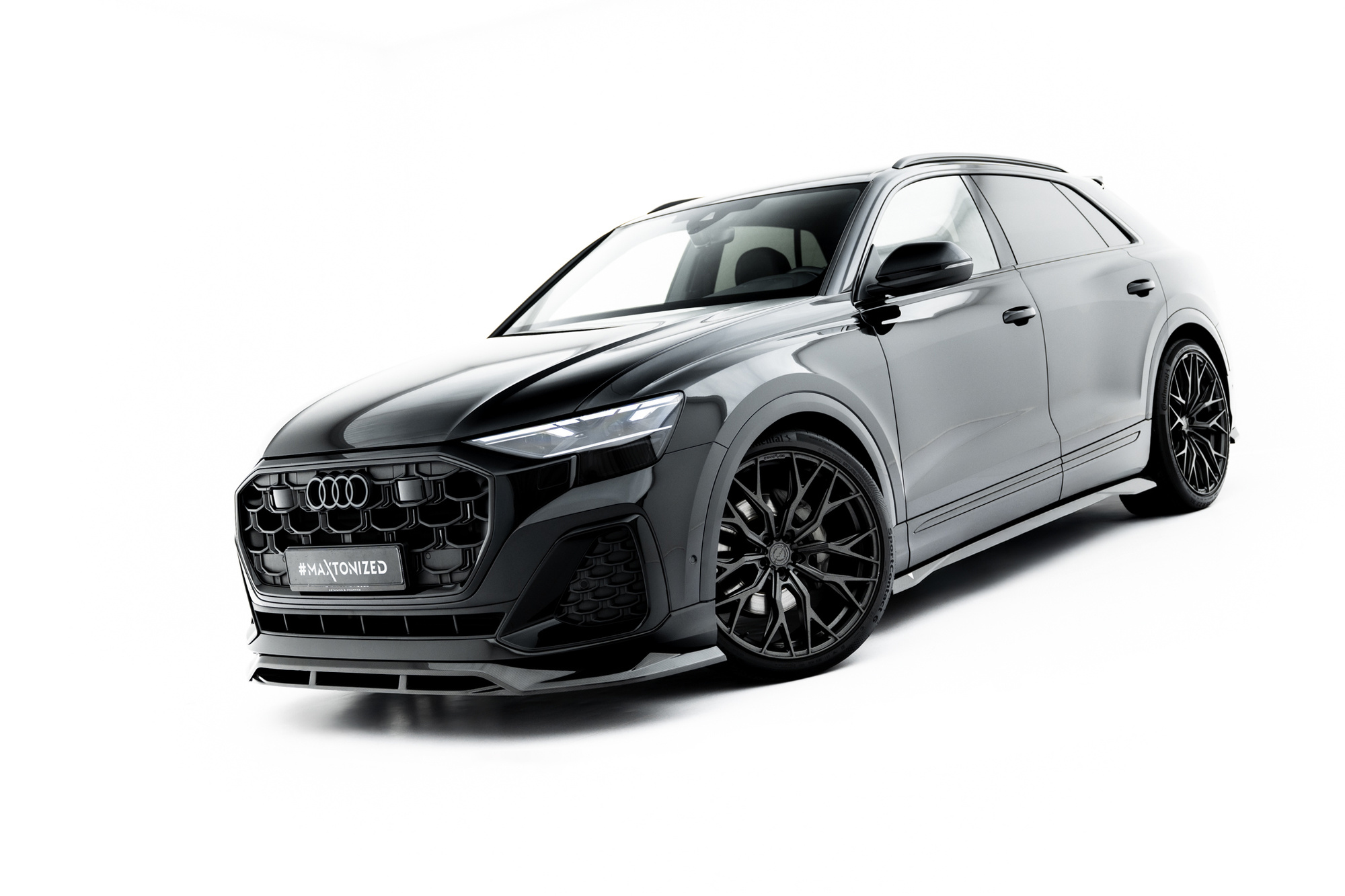 Prepreg Carbon Fiber zij Skirts Audi SQ8 / Q8 S-Line Mk1 Facelift