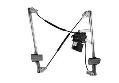 raammechanisme, 4/5 drs, incl motor, voor, rechts Seat Alhambra,