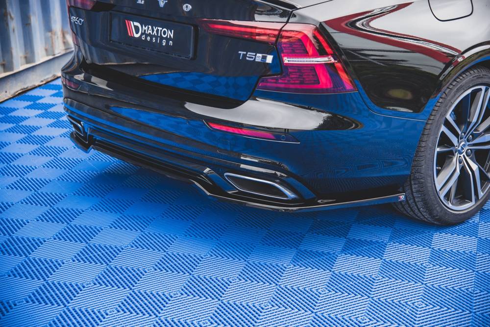 Diffuser Volvo S60/V60 R-Design Mk3 Glans zwart