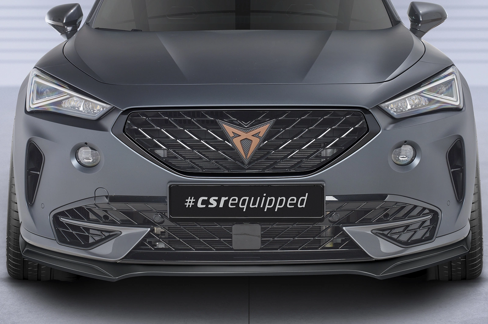 Voorspoiler Cupra Formentor Glans Zwart (2020 - heden)