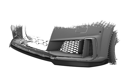 Voorspoiler Audi TT FV/8S S-Line / TTS FV/8S