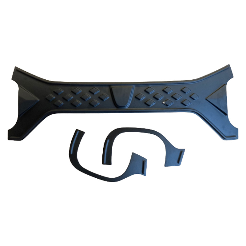 Achterklep- en achterlichtcovers  Dacia Duster II 2018-2024 - Matzwart