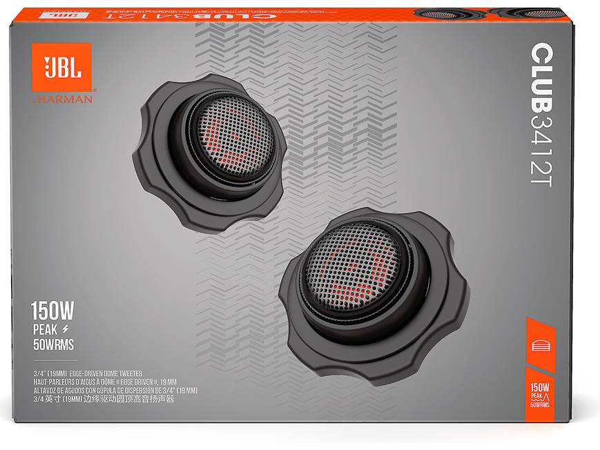 JBL Club 3412T 25mm tweeters