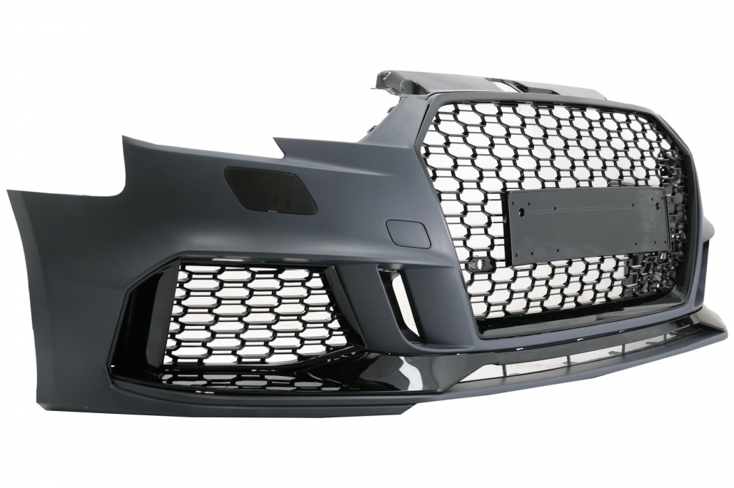 Voorbumper Audi A3 8V 2015-2018 RS3-Look Hatchback & Sportback PDC