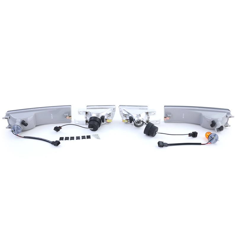 Indicadores + Faros antiniebla VW Golf III/Vento negro
