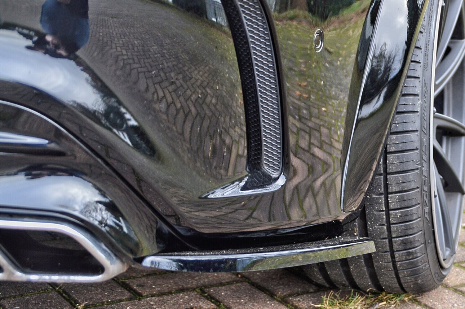 Achterschort zijdelen Mercedes CLA , C117 / 245G 2013-2015