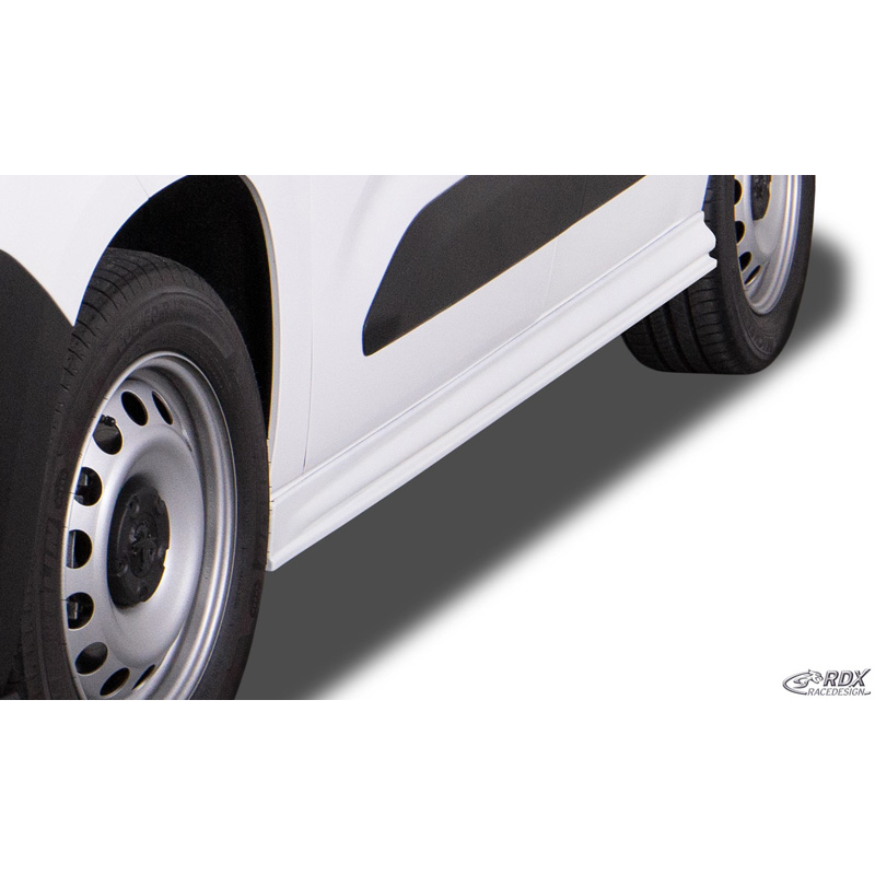 Sideskirts  Citroën Berlingo / Peugeot Partner & Rifter / Opel Combo / Toyota ProAce City & ProAce City Verso 2018- 'Edition' (ABS)
