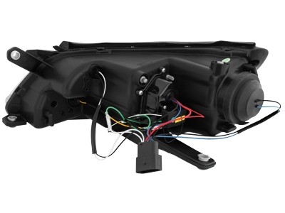 Dayline Headlights VW Tiguan black 07-11