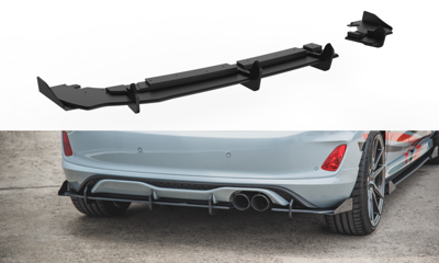 Racing Diffuser Ford Fiesta Mk8 ST Glans Zwart