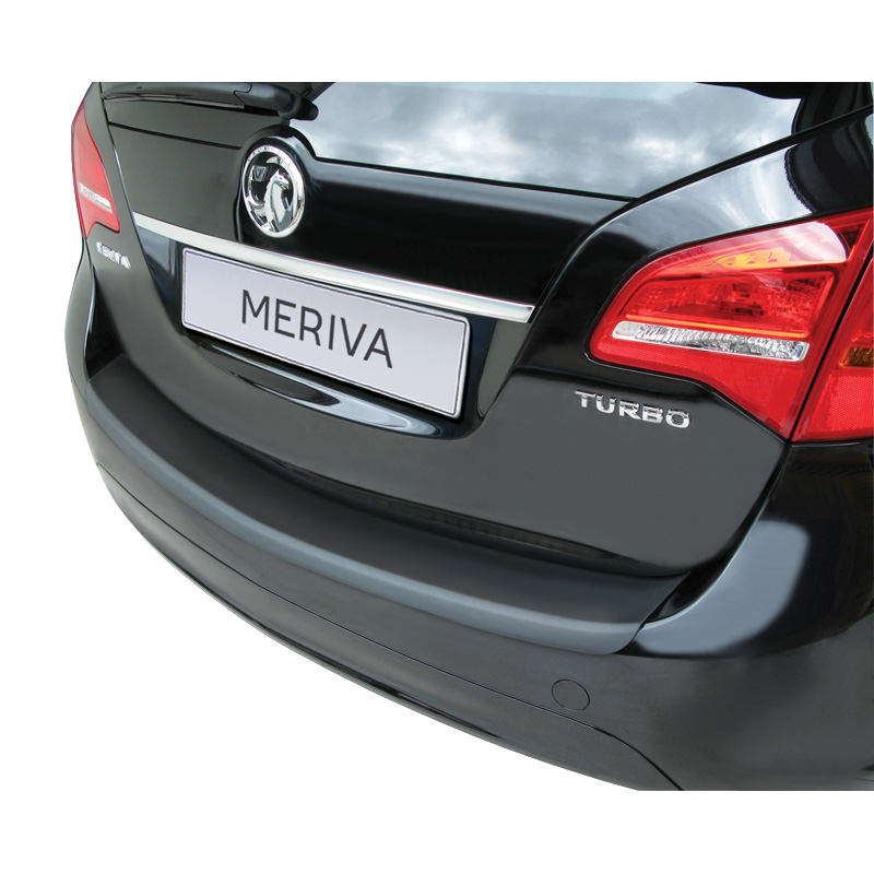 ABS Achterbumper beschermlijst  Opel Meriva B 2010-2017 excl. OPC Zwart