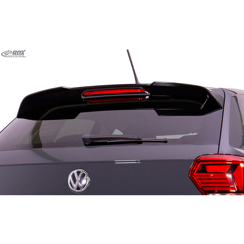 Dakspoiler  Volkswagen Polo VI 2017- (excl. GTI & R-Line) (PU)