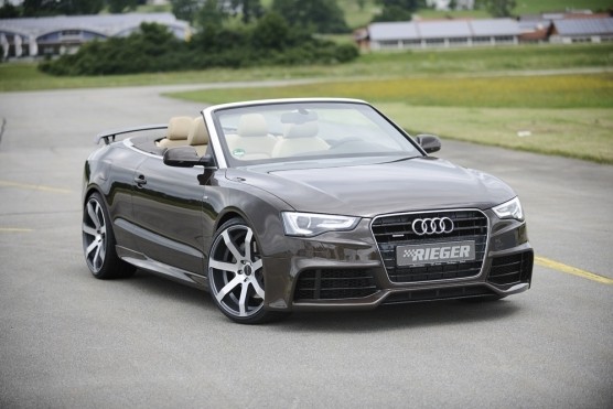 Voorbumper Audi A5 B8/B81 PDC Rieger 11-