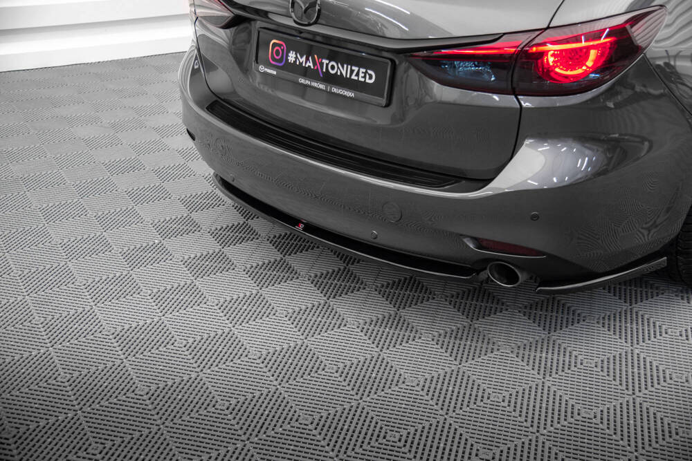 Diffuser Mazda 6 Mk3 FL Maxton Glans Zwart
