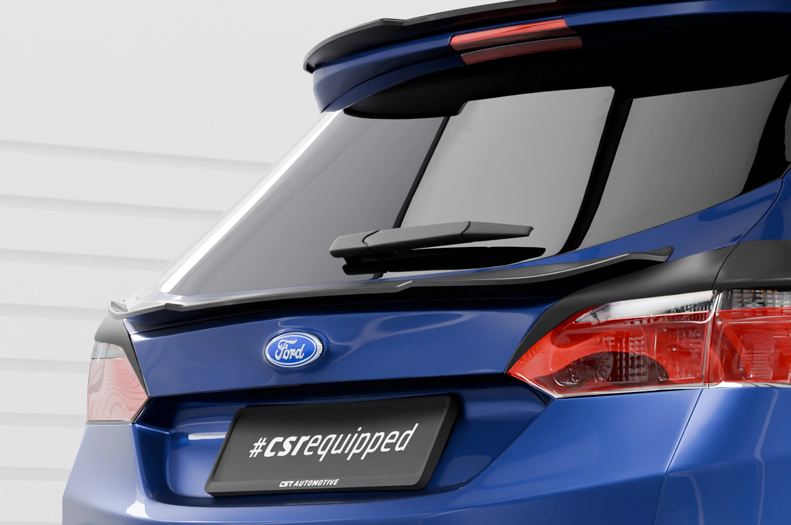 Achterspoiler Ford Focus MK3 Turnier 2011–2018 – CSR Automotive – Glans Zwart