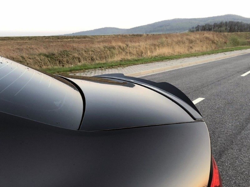 Spoilerkap Audi S4 B8 FL Sedan Glanzend Zwart Maxton