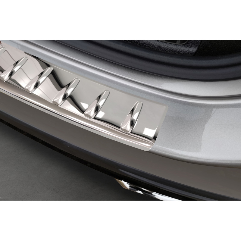 Chroom RVS Achterbumperprotector  Mercedes GLC II (X254) 2022- 'Ribs'