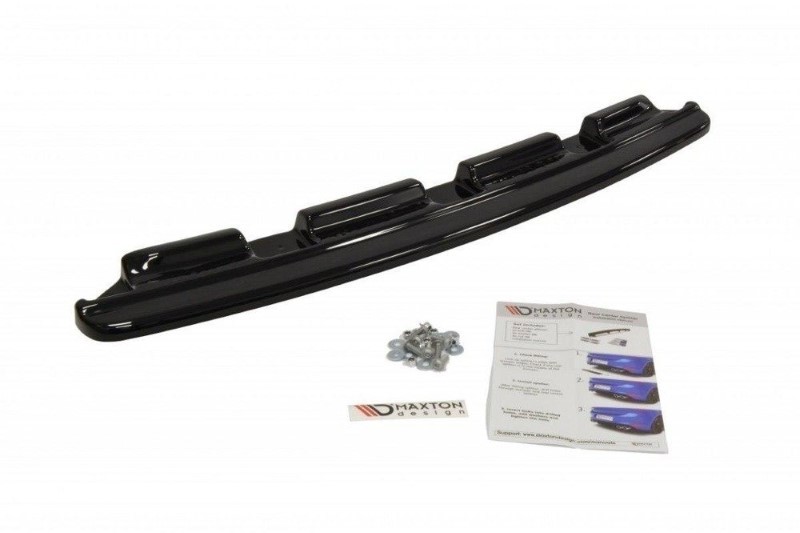 Centrale Achterspoiler BMW 6 Gran Coupé MPACK (Zonder verticale bar) Glanzend Zwart