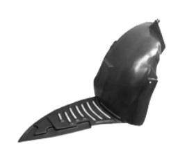 binnenscherm, plastic, voor, links Peugeot 407, 2004-2011