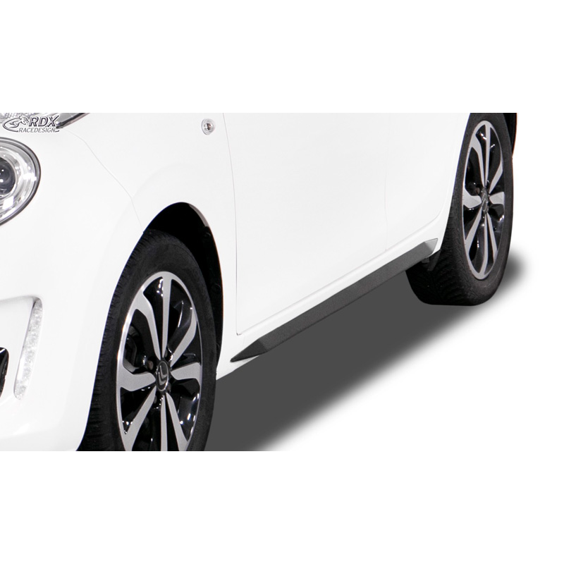 Sideskirts 'Slim'  Citroën C1 II 2014- (ABS zwart glanzend)