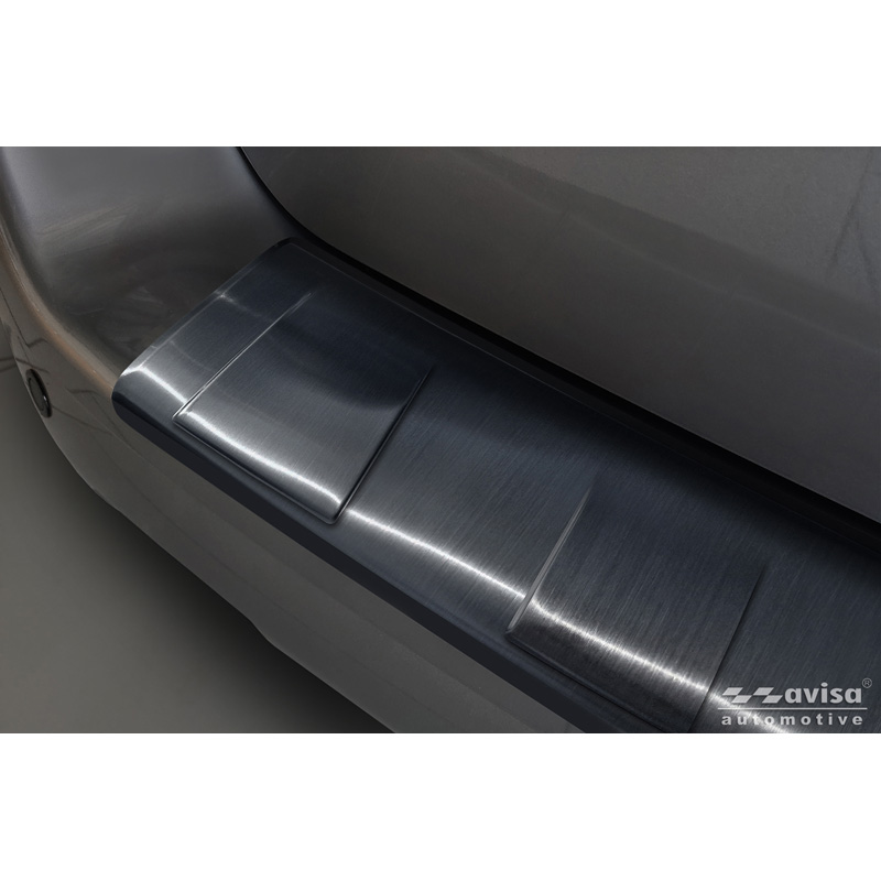 Avisa Zwart RVS Achterbumperprotector  Citroën Space Tourer & Jumpy 2016- / Peugeot Traveller & Expert 2016- / Toyota Proace Verso 2016- / Opel Vivaro & Zafira Life 2019-