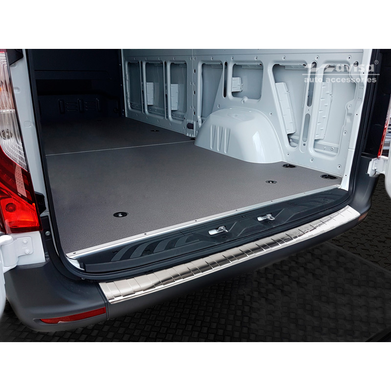 RVS Achterbumperprotector  Mercedes Sprinter III 2018- 'Ribs'