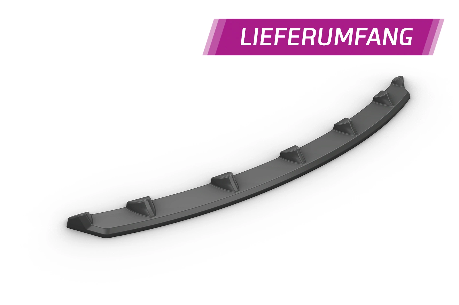 Voorspoiler Tesla Model 3 Glans Zwart (2017–09/2023 Voor Facelift) CSR
