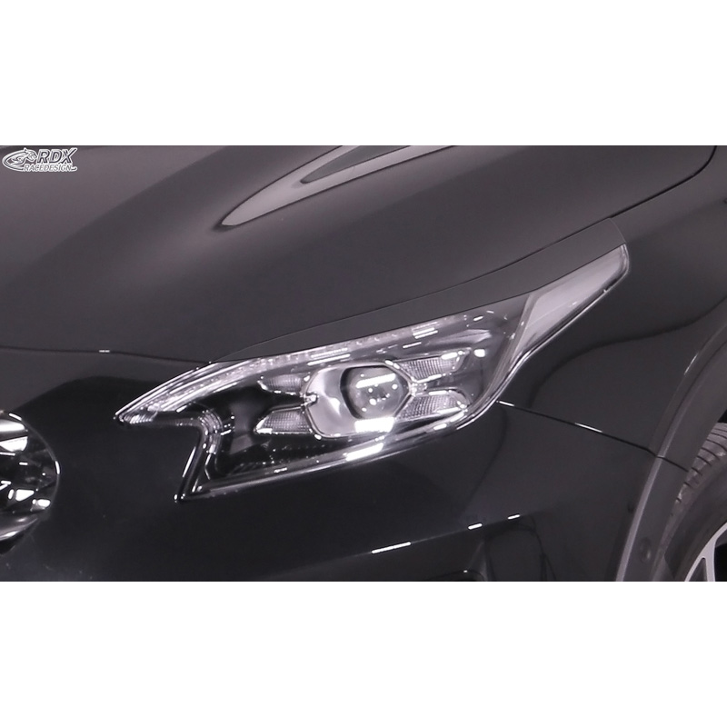 Koplampspoilers  Kia XCeed (CD) 2019- (ABS)