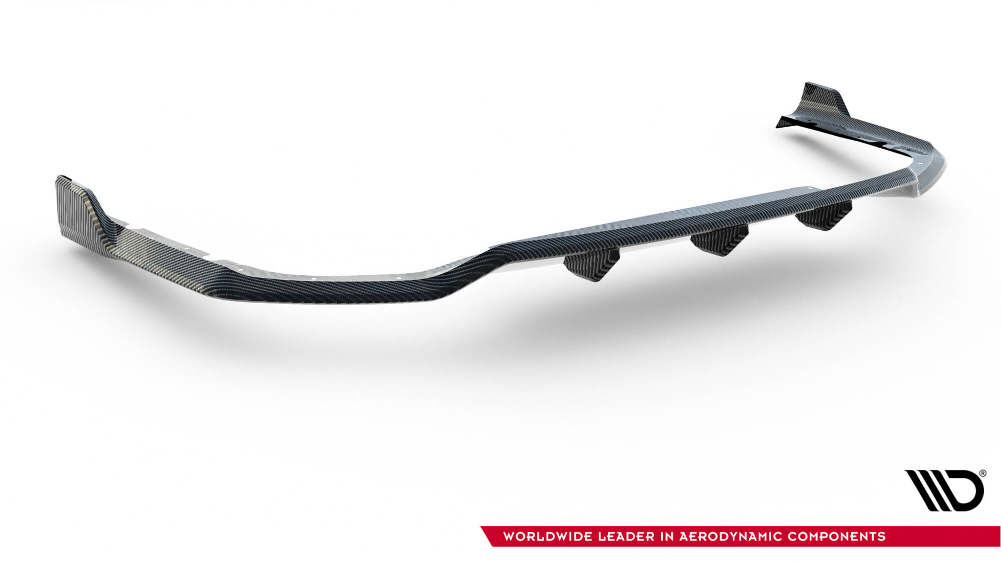 Carbon Fiber Achter Diffuser BMW X7 M-Pack G07 Facelift Maxton Glanzend zwart