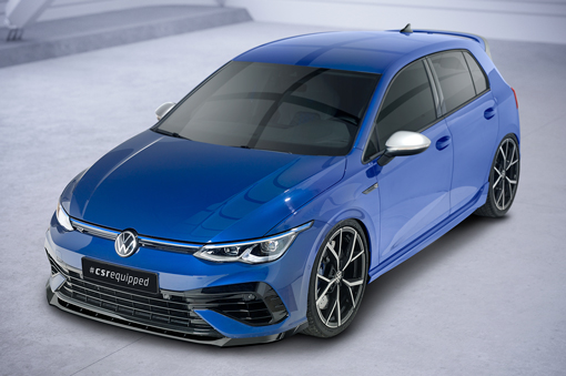 Voorspoiler Volkswagen Golf 8 R CSR Glans Zwart
