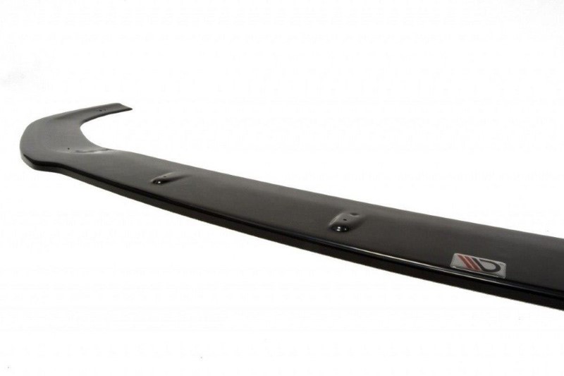 Voorspoiler (Focus RS Look Bumper) Ford Fiesta Mk7 FL  Glanzend Zwart