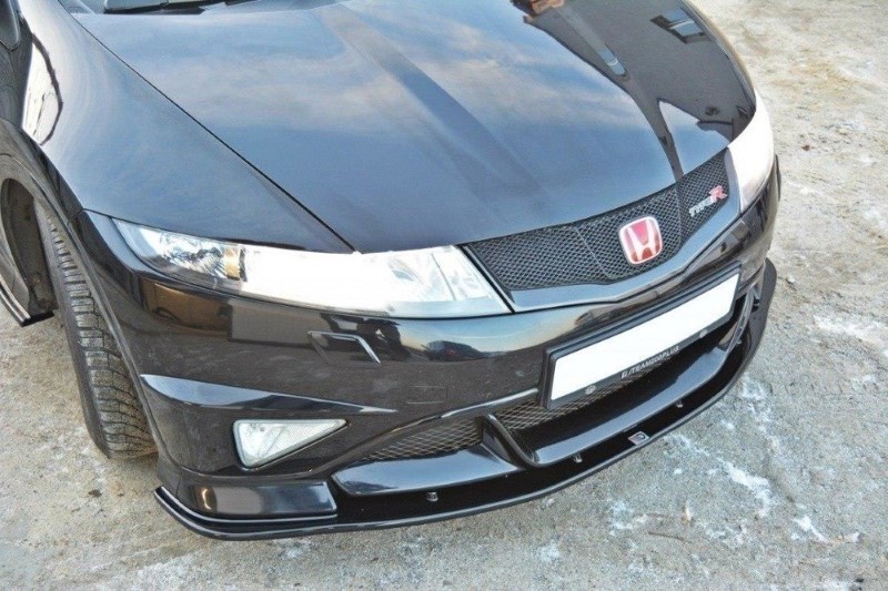 Voorspoiler Honda Civic VIII Type R GP Glanzend Zwart