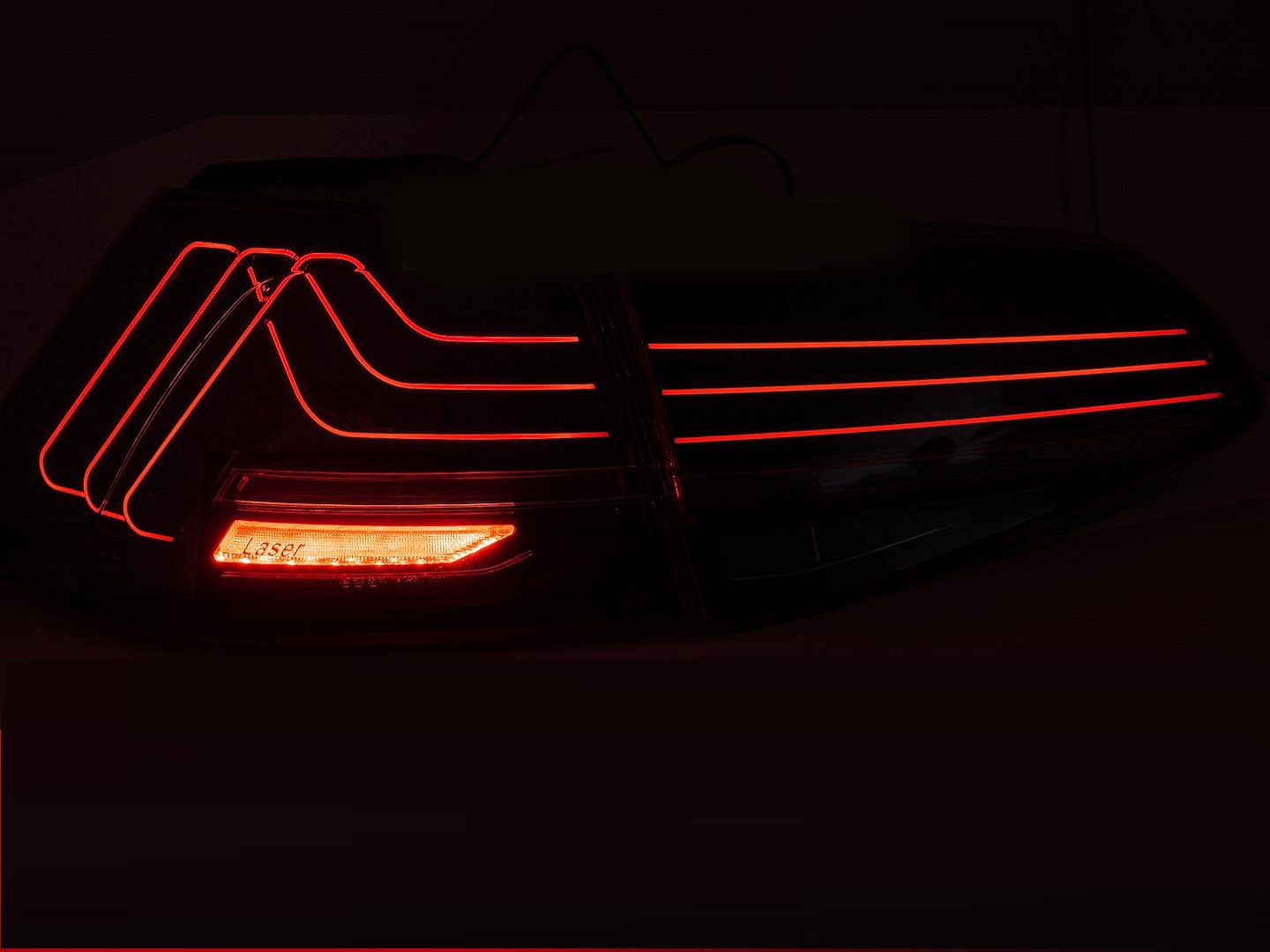 Achterlichten VW Golf VII Dynamic Facelift Laser LED Cherry