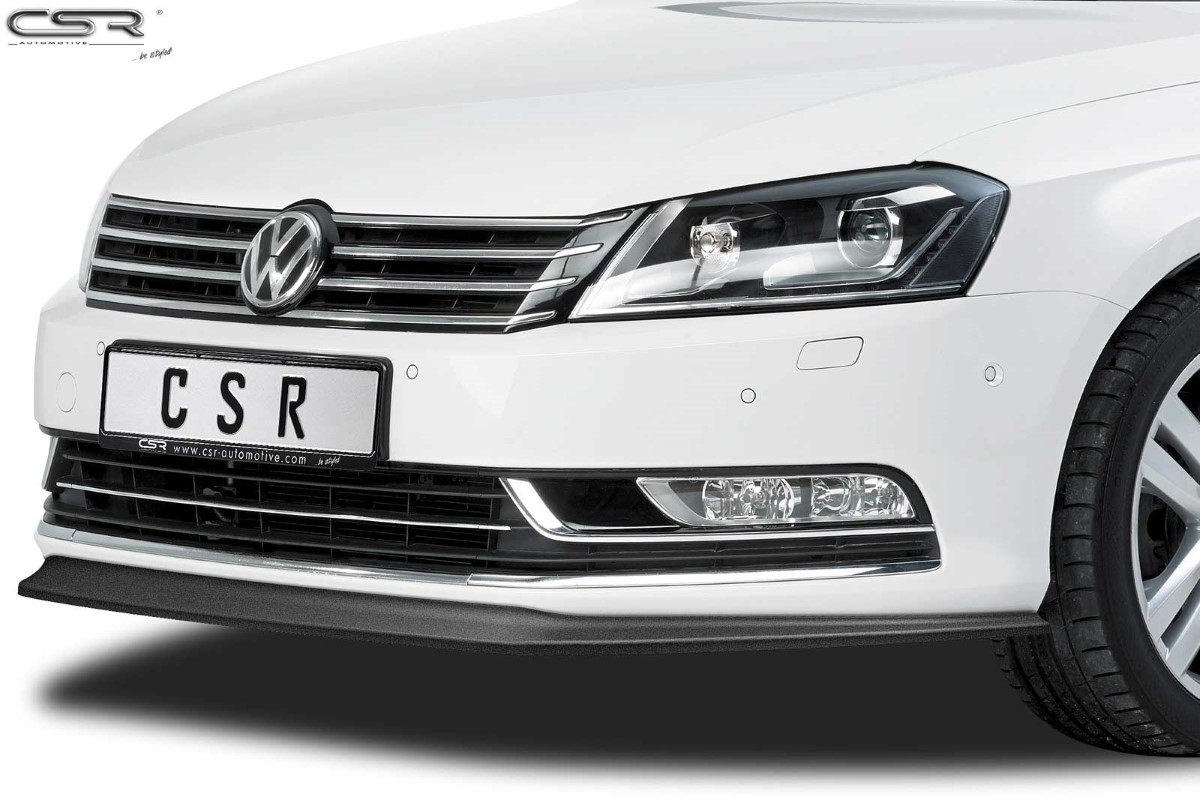 Cupspoilerlip carbon-look Volkswagen Passat B7 CSL039-C
