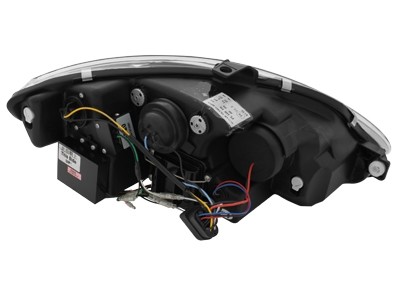 Headlights Seat Leon / Altea / Toledo 05-09 Devil Eyes Dlite LED